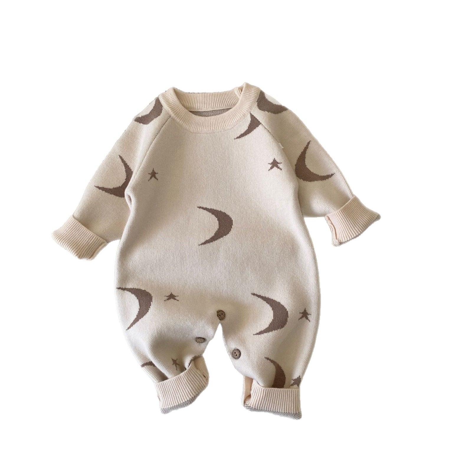 Children's Jumpsuit with Little Stars and Moon