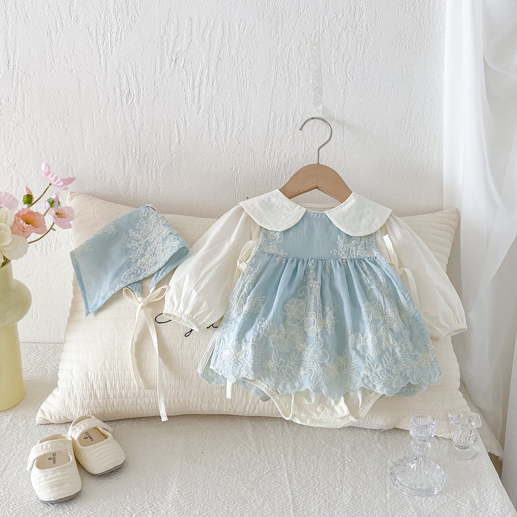 Baby Girls 3-Piece Princess Outfit Set