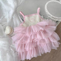 Children's Tulle Dress with Hearts
