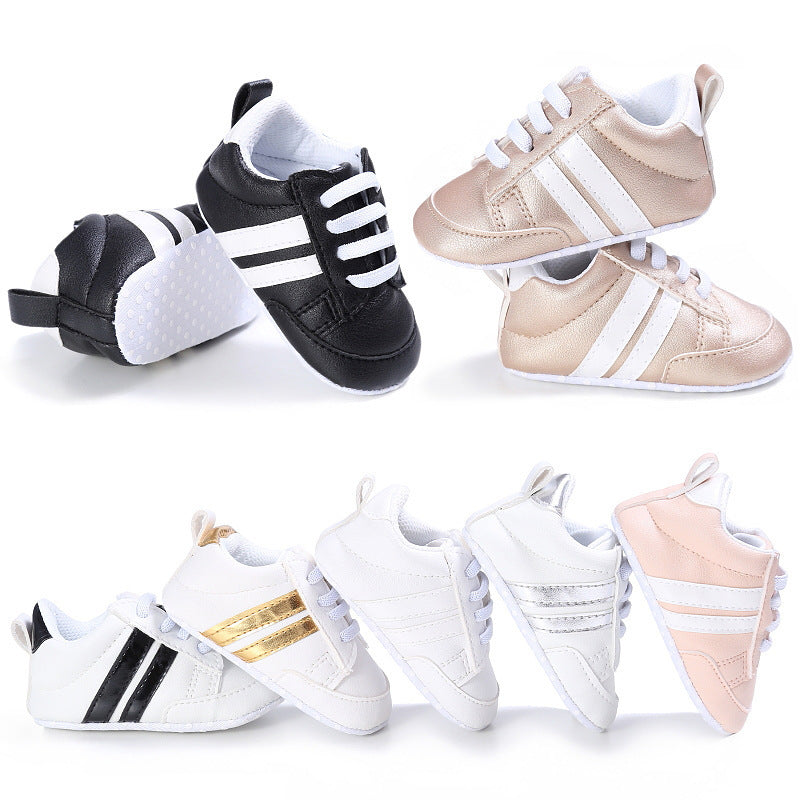 Two-striped Baby Sneaker
