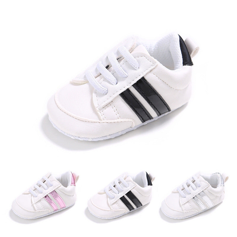 Two-striped Baby Sneaker