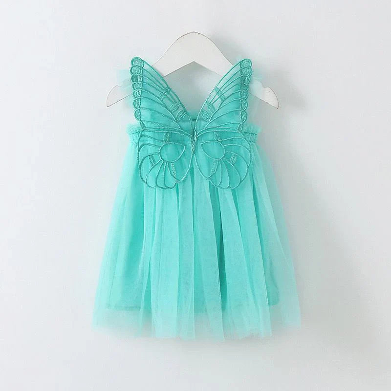 Children's Tulle Dress with Wings