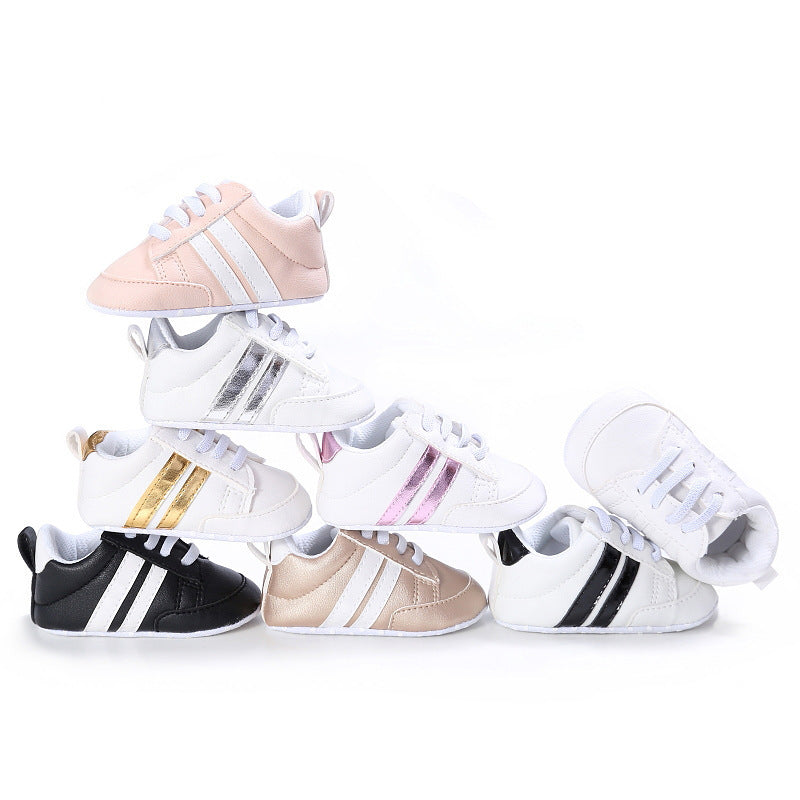Two-striped Baby Sneaker