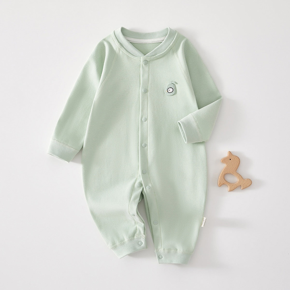 Baby Apple Pattern Cotton Romper