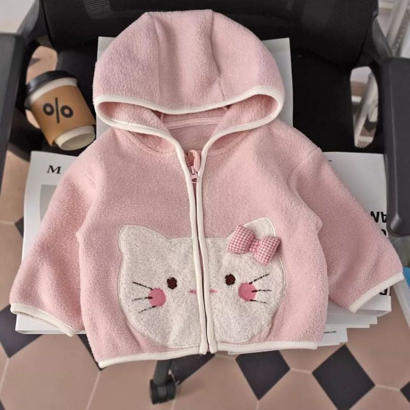 Hello Kitty Girls Fleece Jacket Coat