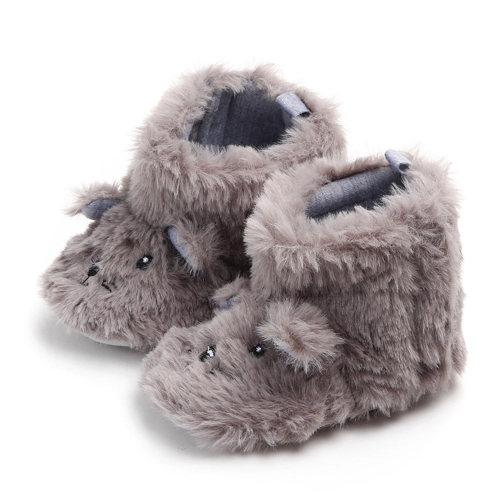 Stivale invernale peloso per bambini
