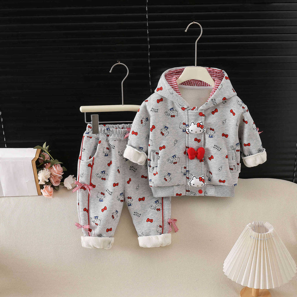 Hello Kitty Thick Loungewear Set for Girls