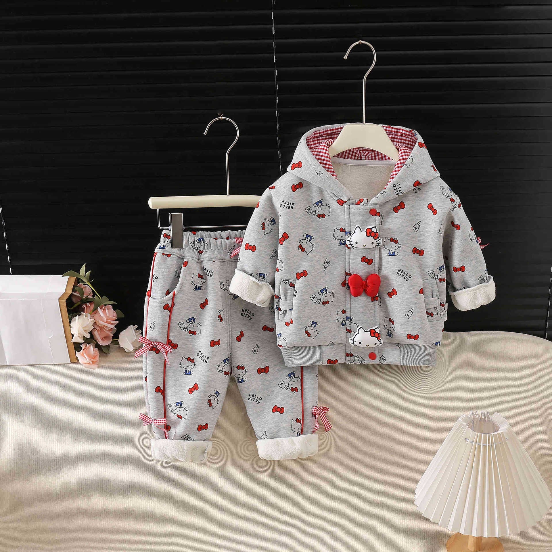 Hello Kitty Thick Loungewear Set for Girls