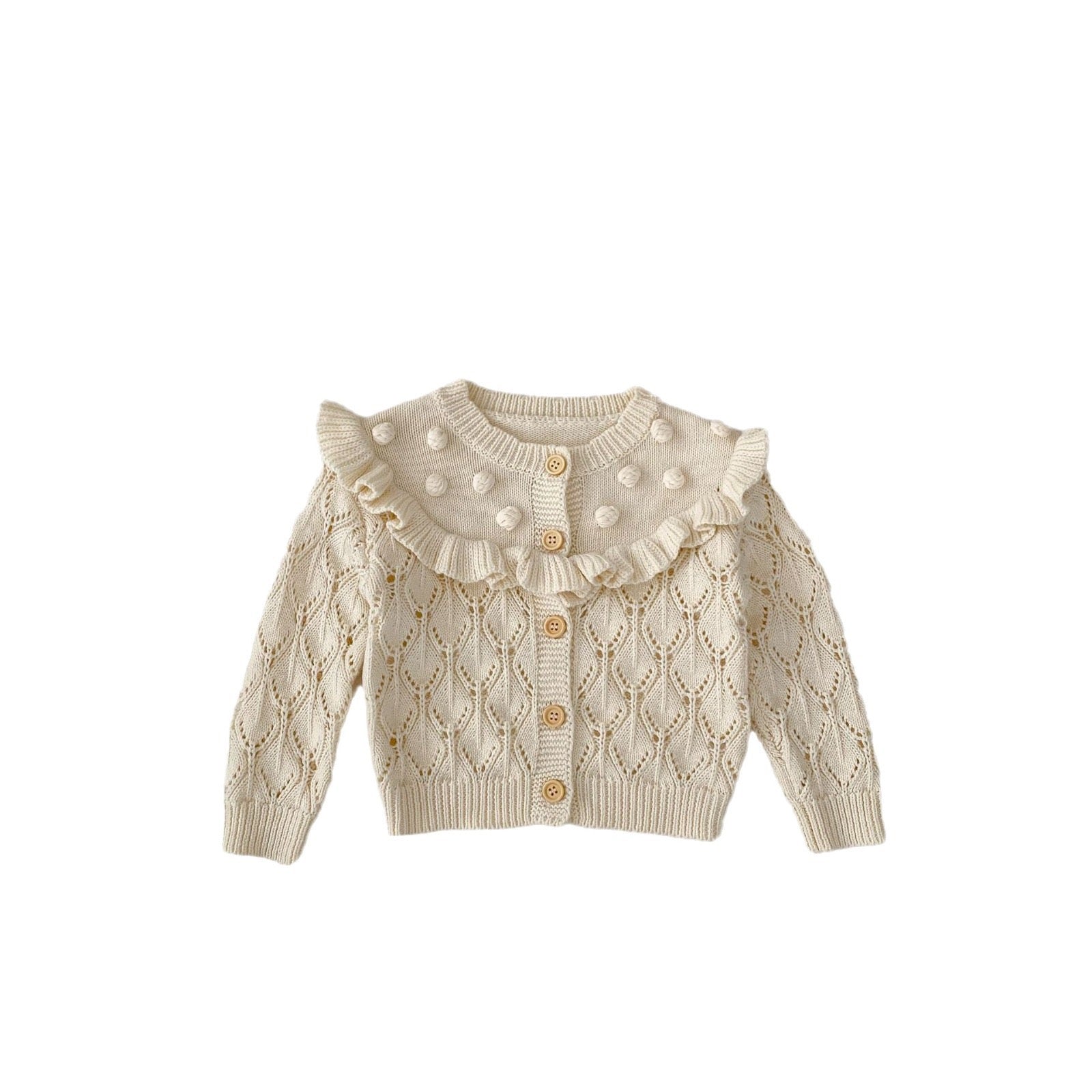 Knitted Cardigan with Buttons