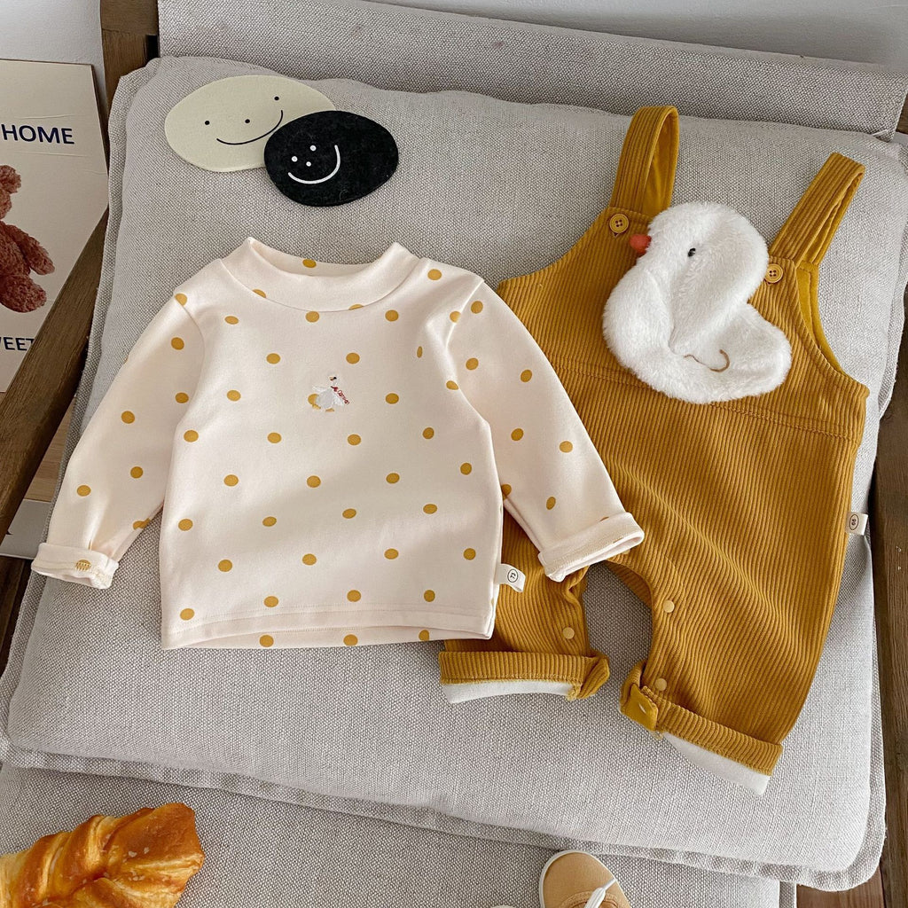 Polka Dot Duckling Children's Set
