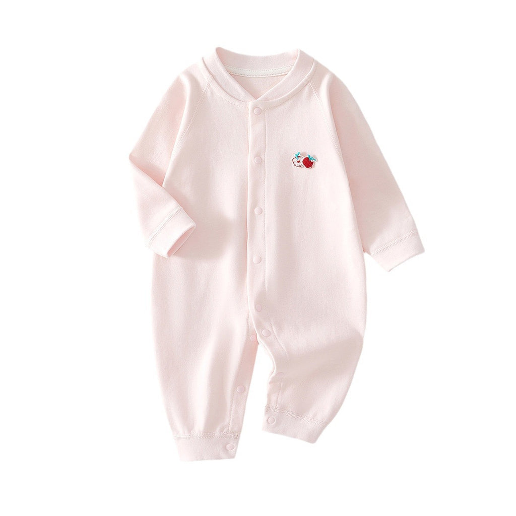 Baby Apple Pattern Cotton Romper