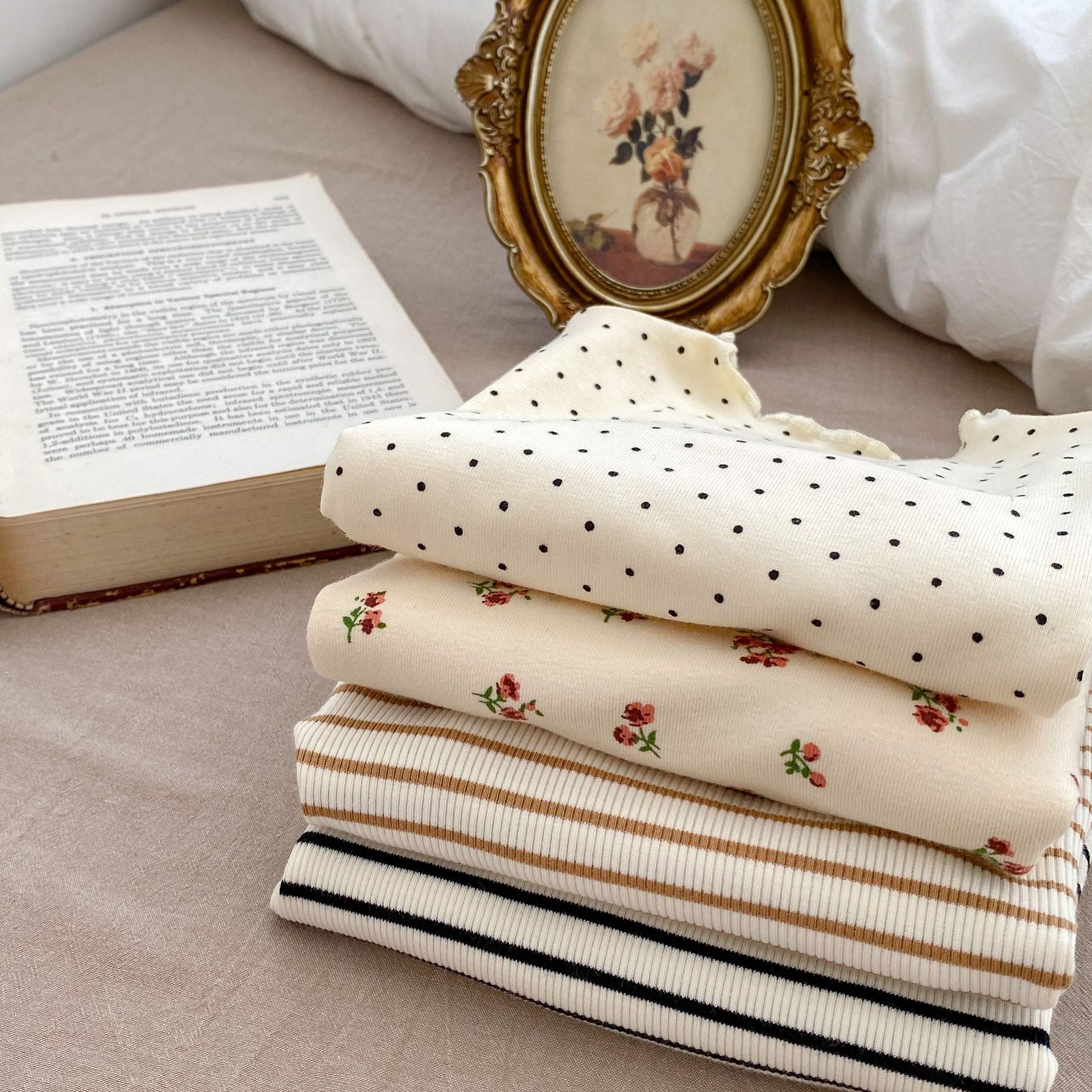 Children's Long-Sleeved Printed Blouse