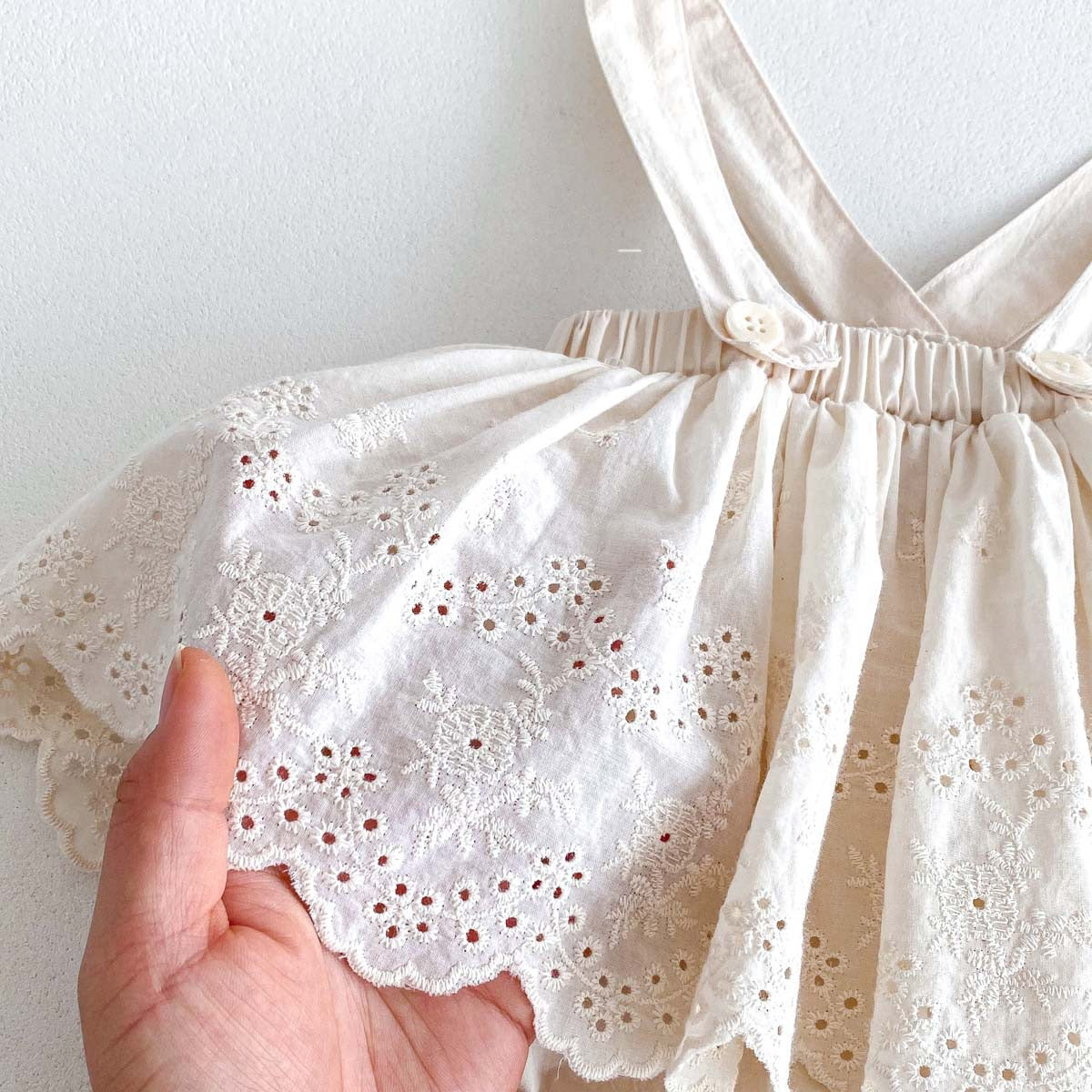 Children's Long-Sleeved Lace Set