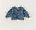 Girls' Denim Jacket Kids Outerwear Coat