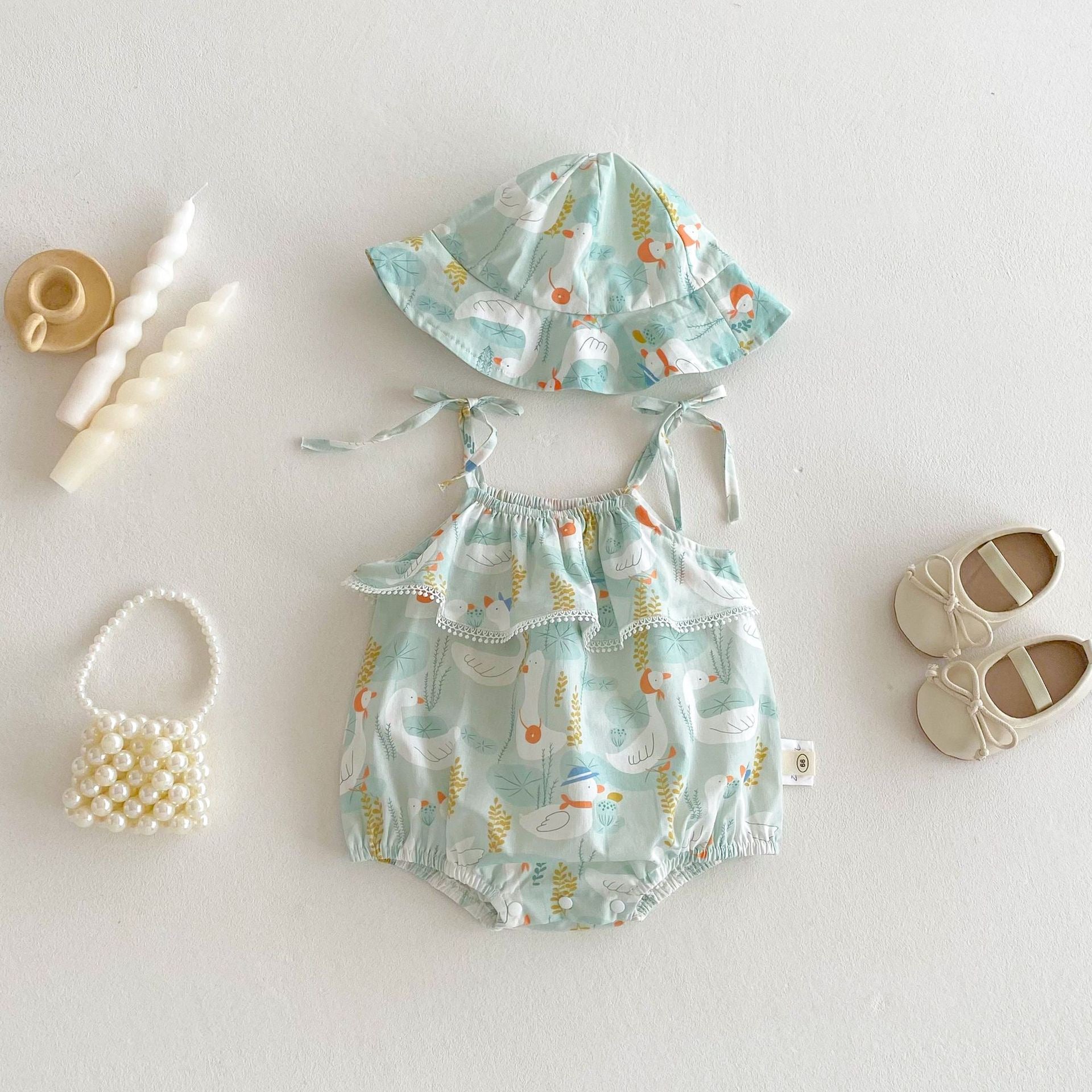 Floral Summer Children's Bodysuit