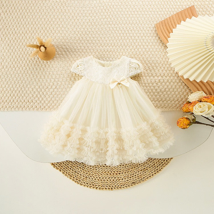 Kids Fashion Sequined Floral Party Princess Dresses