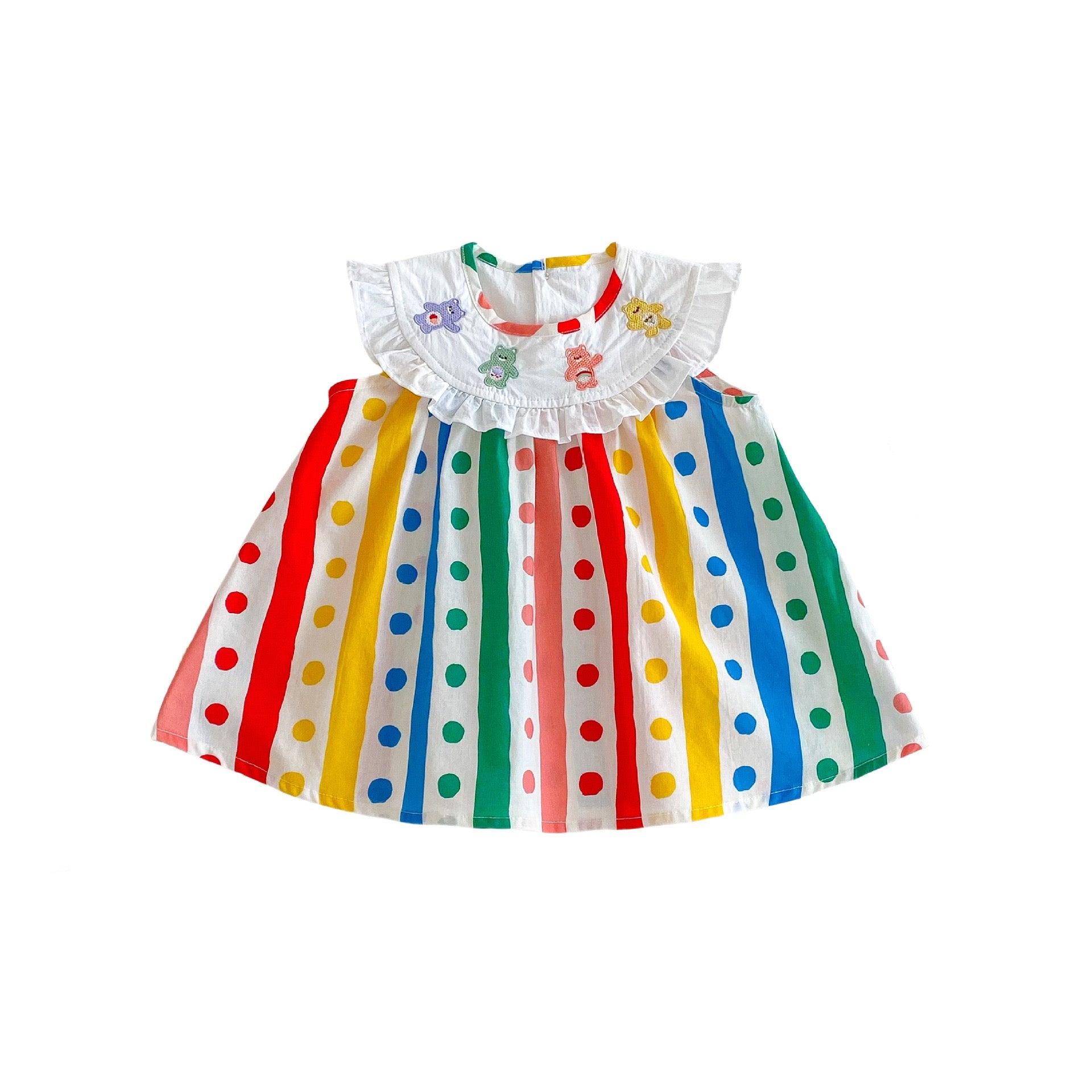 Colorful Teddy Bear Dress for Children
