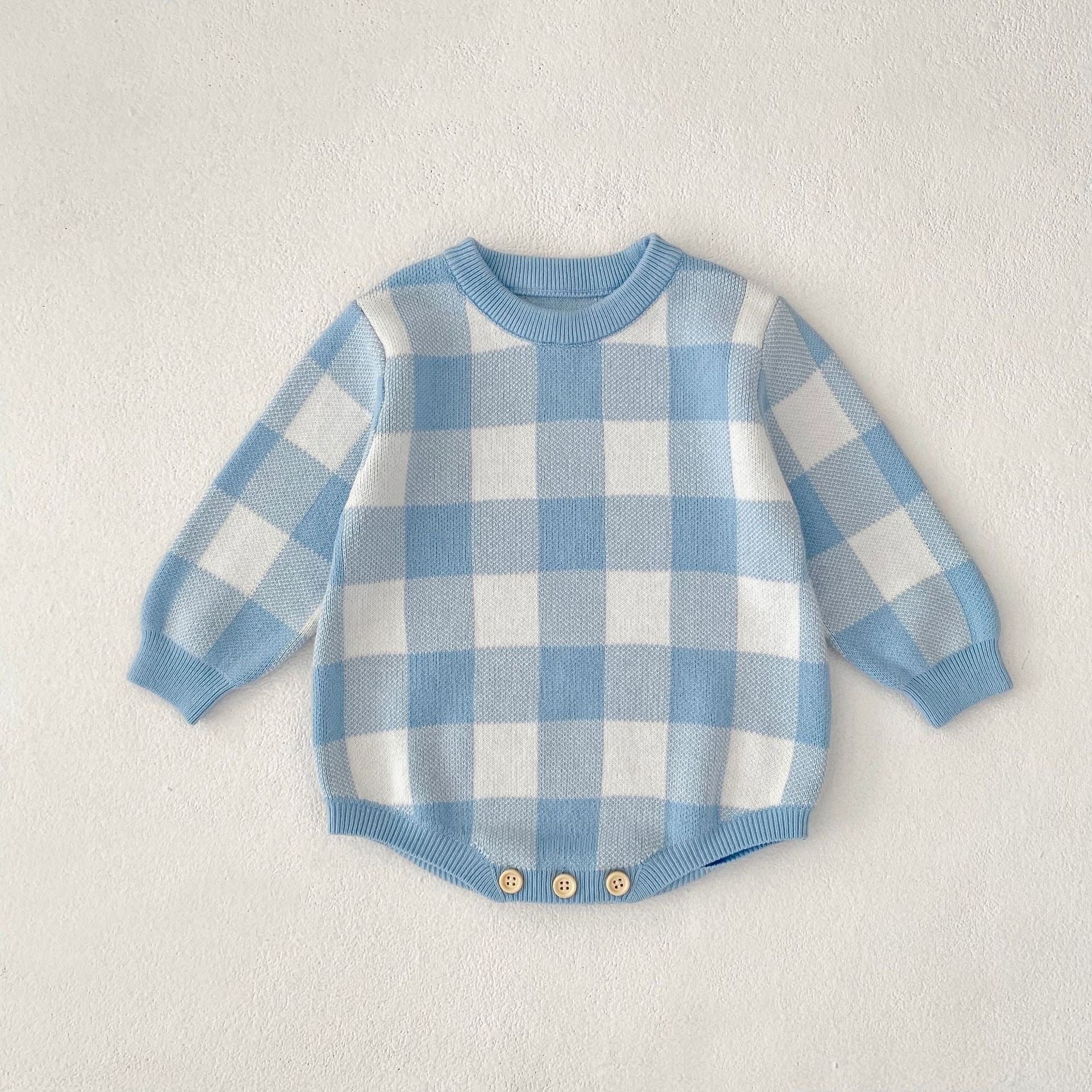 Blue Checkered Children's Body