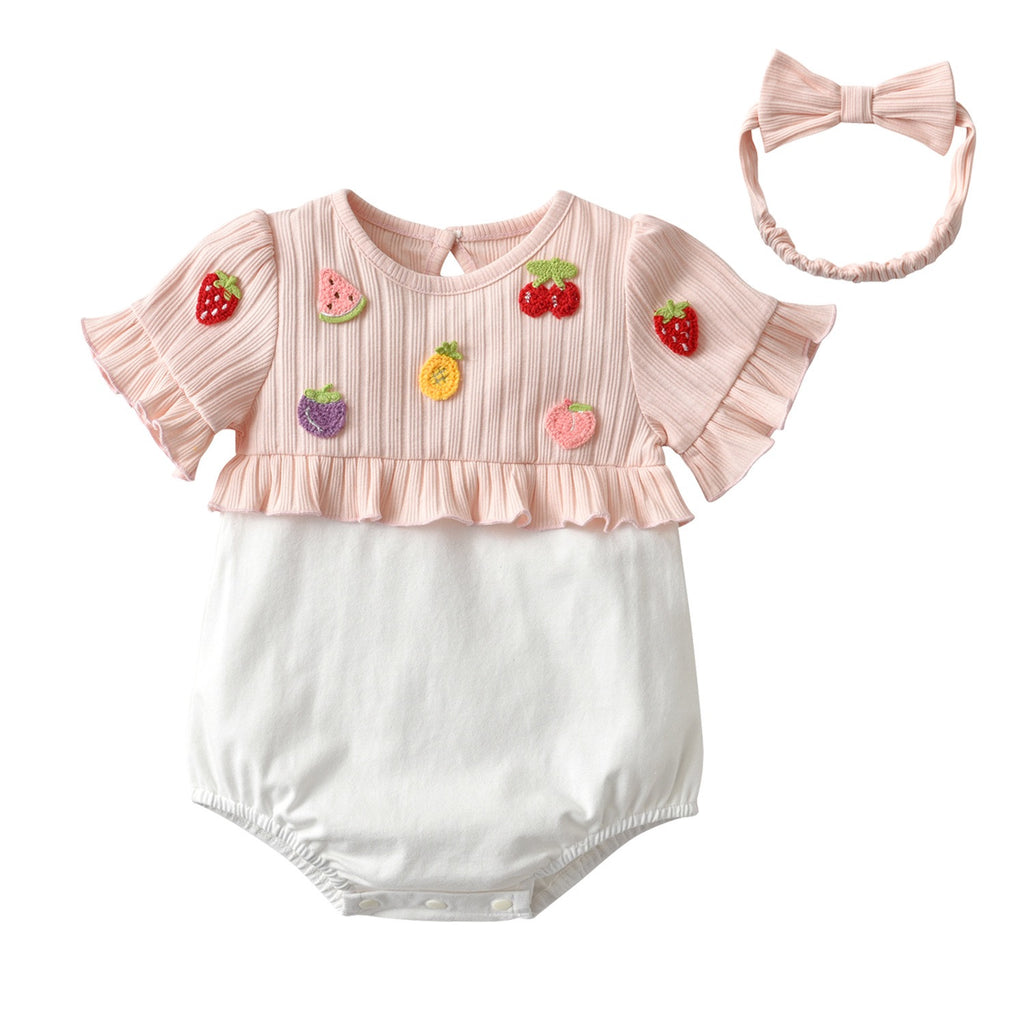 Strawberry Girl's Bodysuit