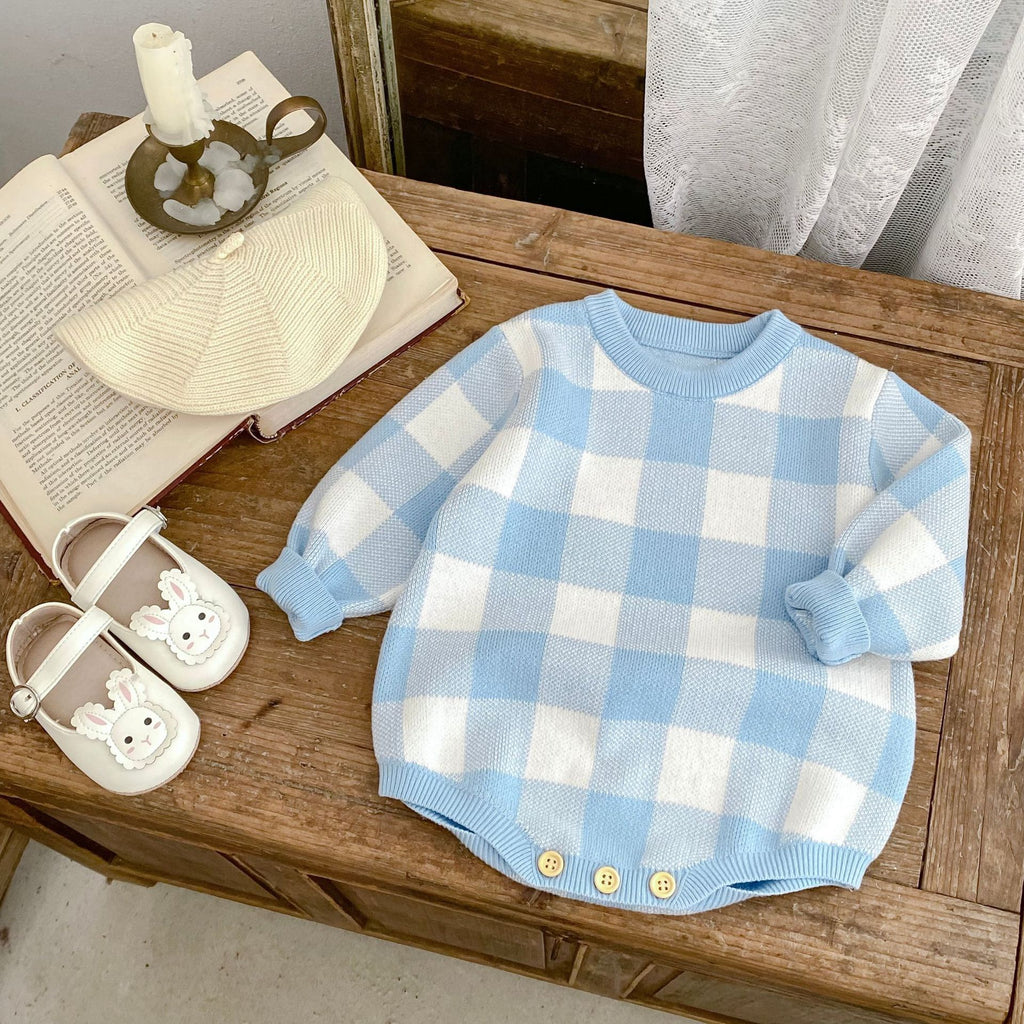 Blue Checkered Children's Body