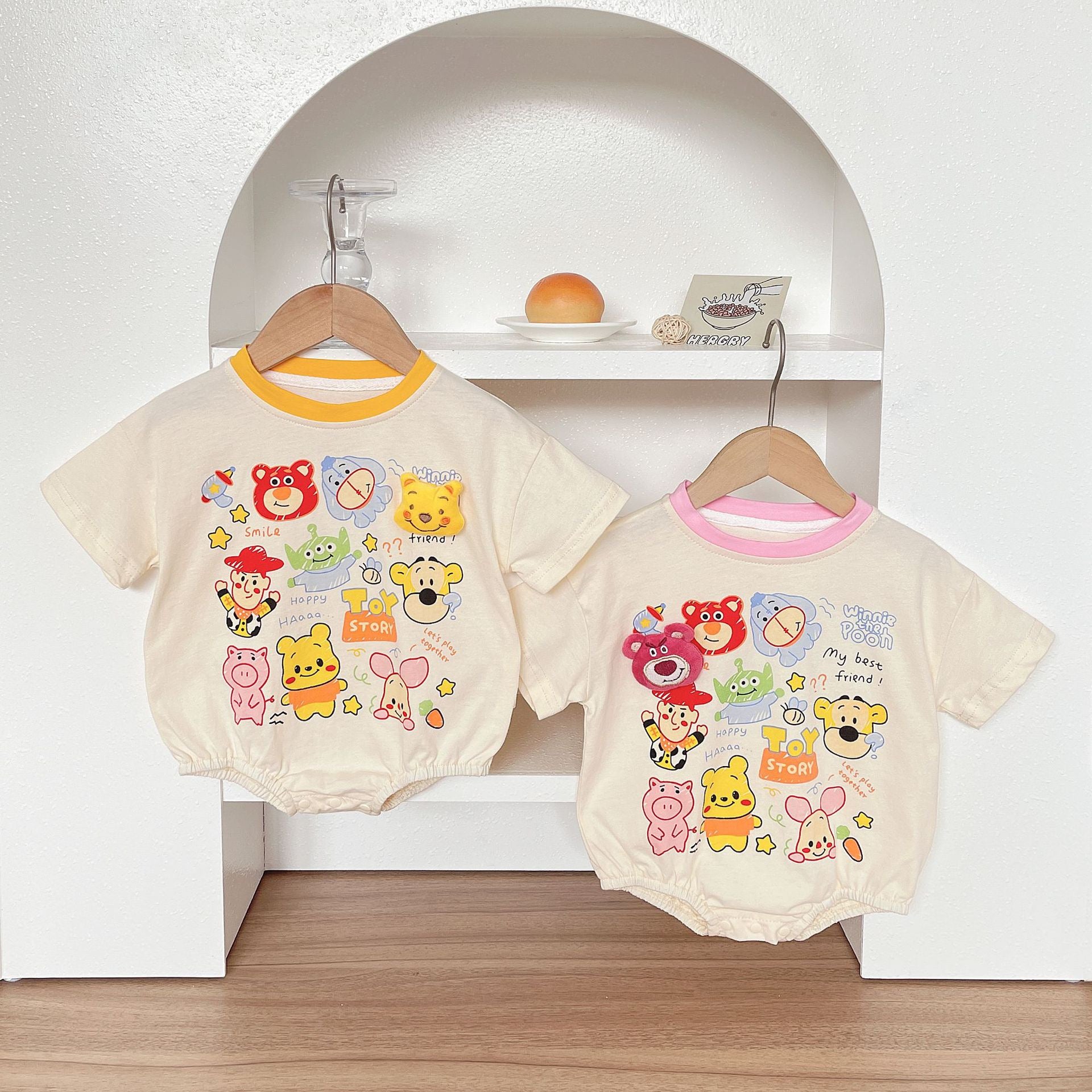 Pijama de bebé con osos de peluche