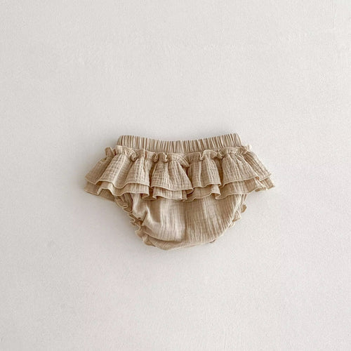 Baby Girls Lace Bloomers Cotton Infant Shorts
