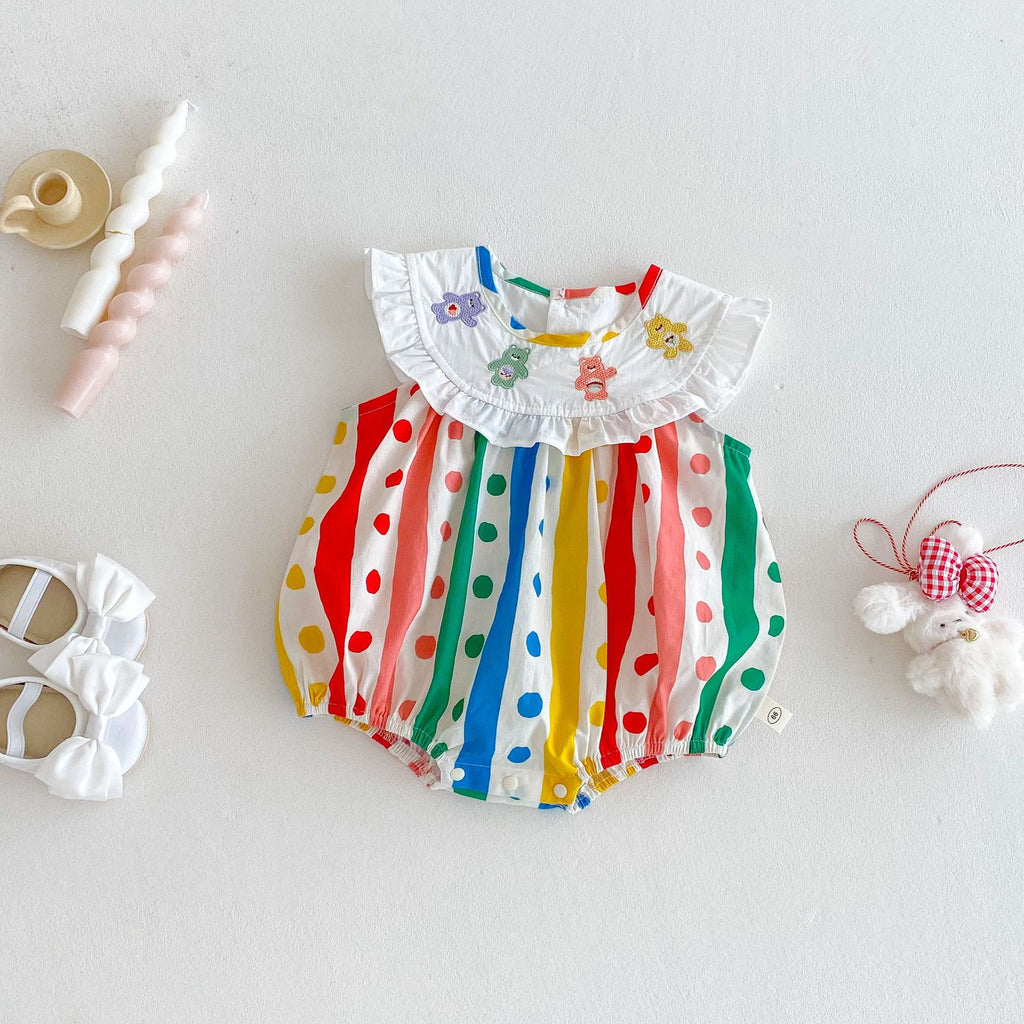 Colorful Teddy Bear Dress for Children