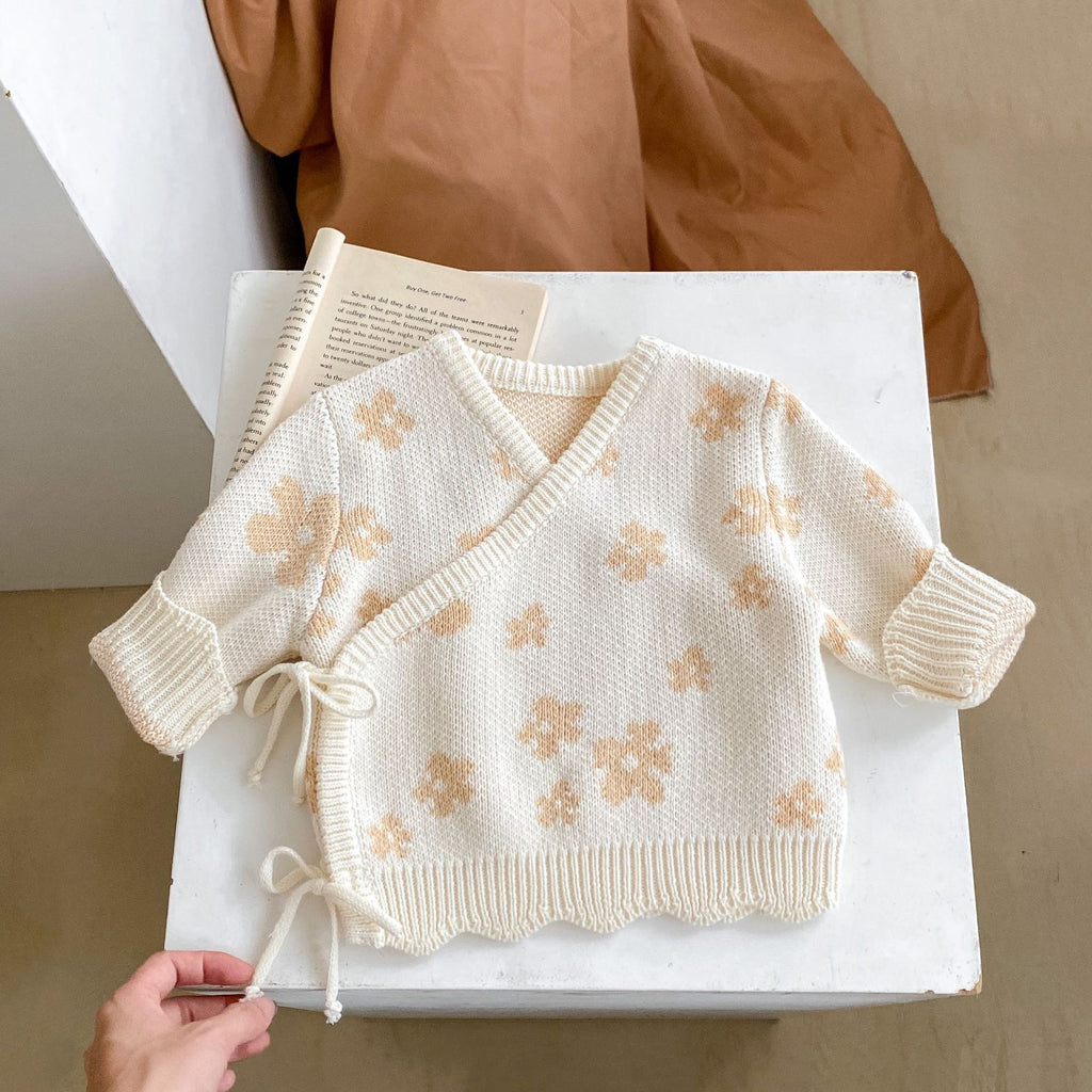 Children's Blouse/Pants with Little Flowers