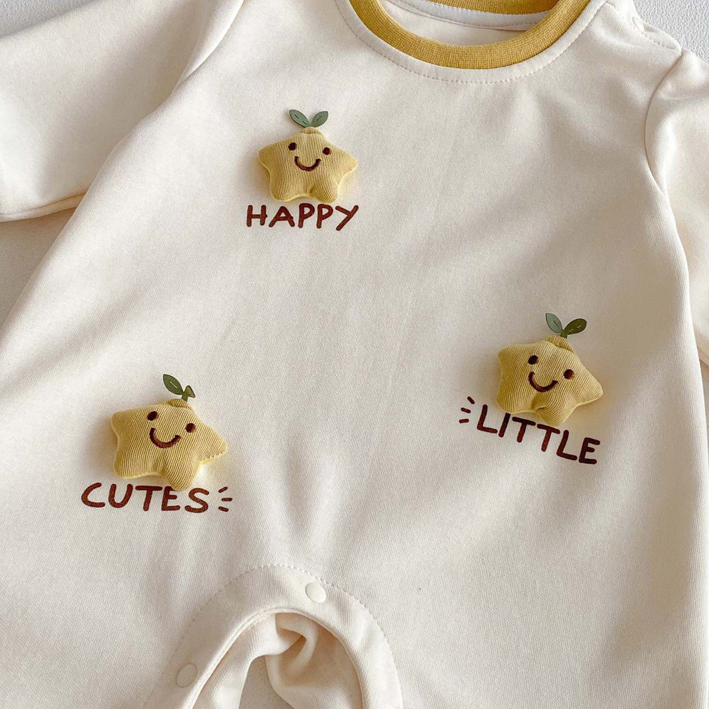 Baby 3D Star Color Block jumpsuit