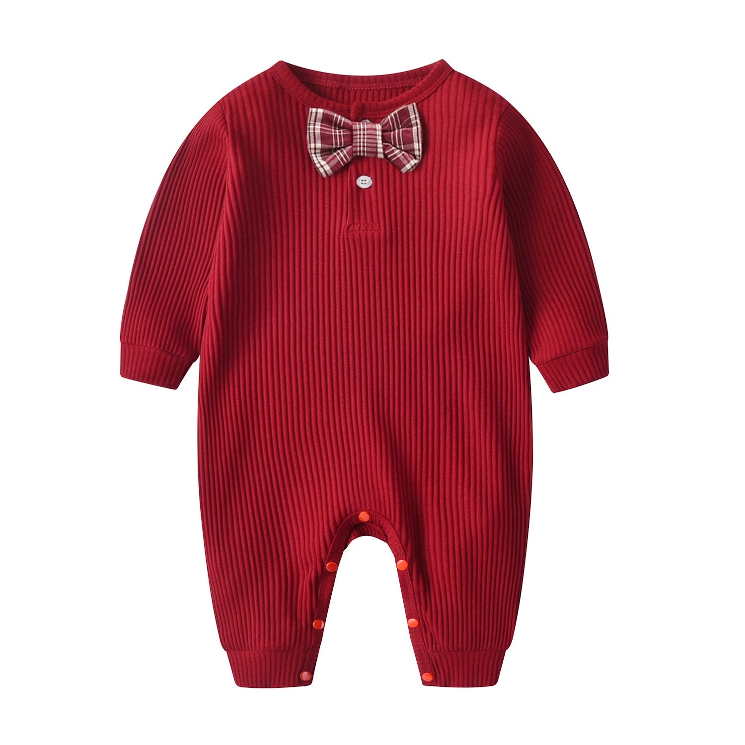 Children's Jumpsuit with Bow Tie