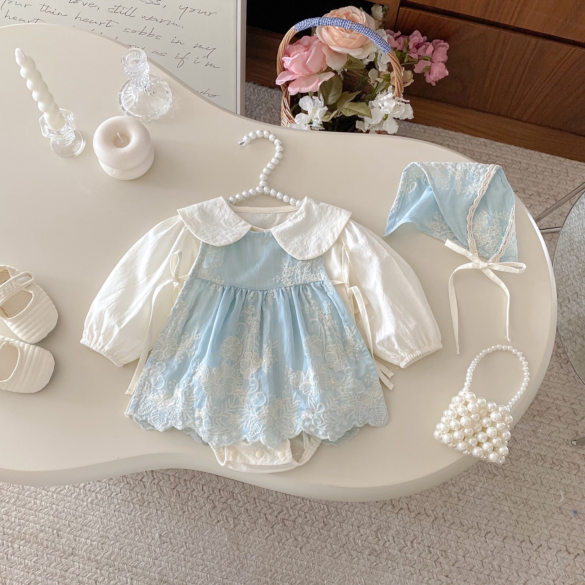 Baby Girls 3-Piece Princess Outfit Set
