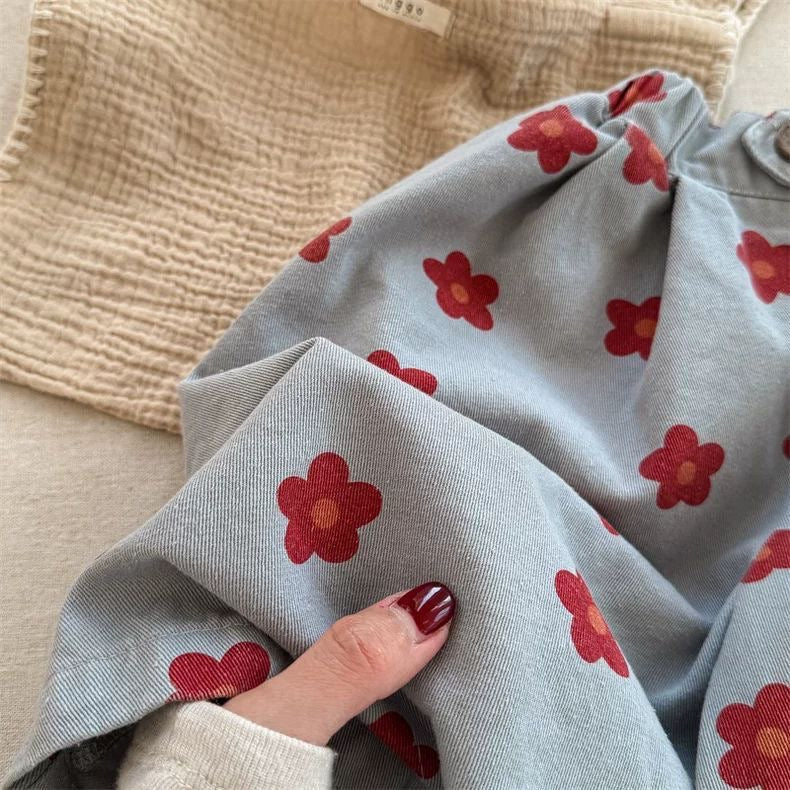 Children's Floral Pants