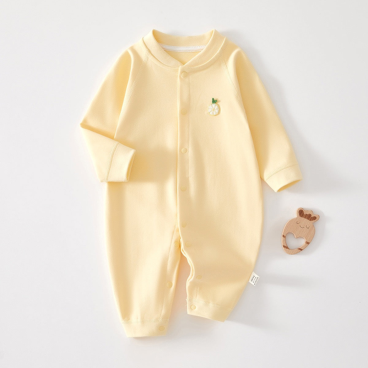 Baby Apple Pattern Cotton Romper
