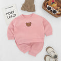 Children's Winter Set with Teddy Bear Design