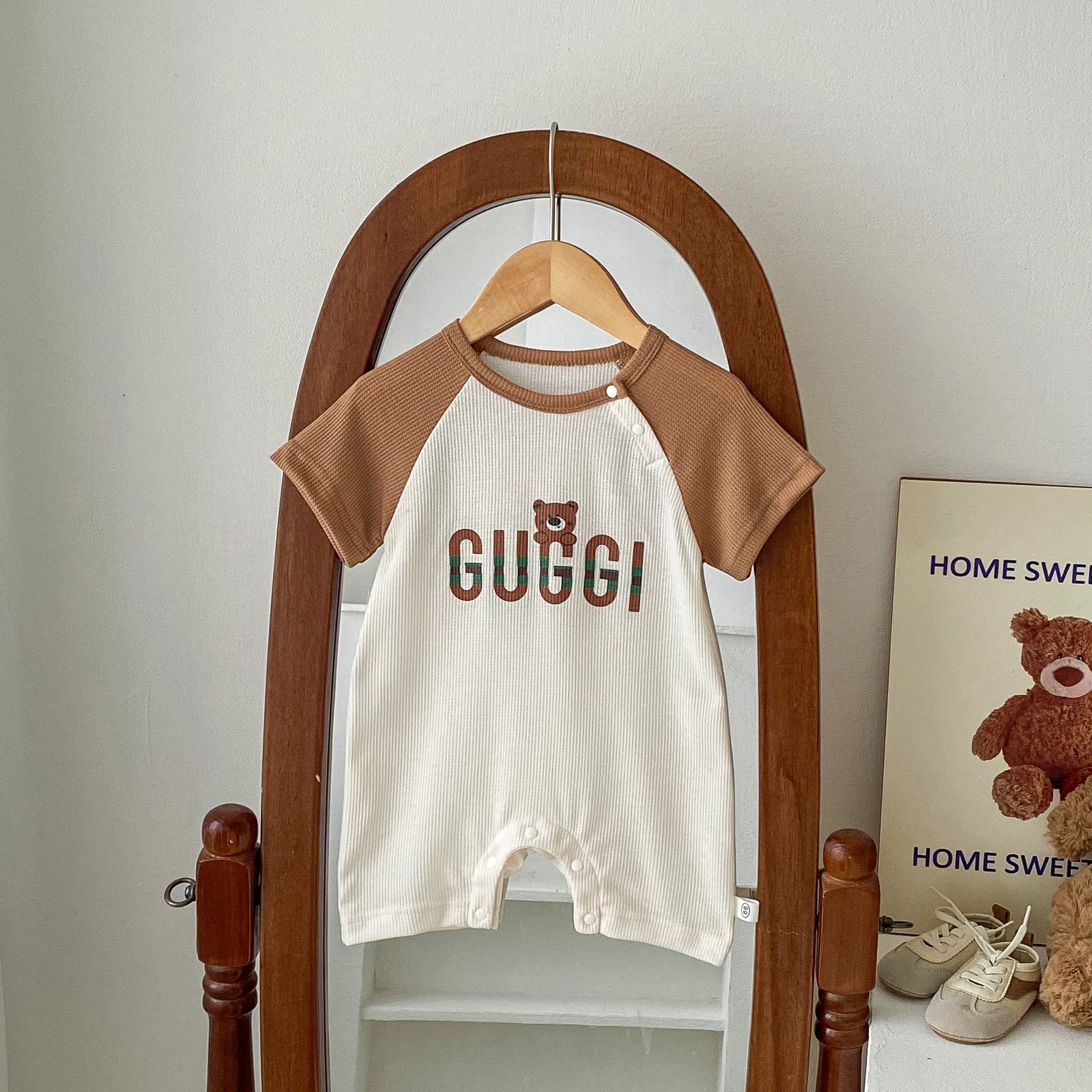 Body de bebé talla G Oso de peluche