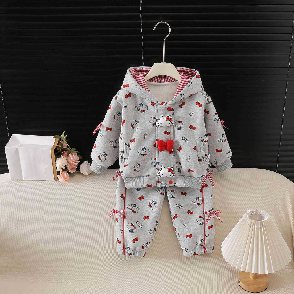 Hello Kitty Thick Loungewear Set for Girls