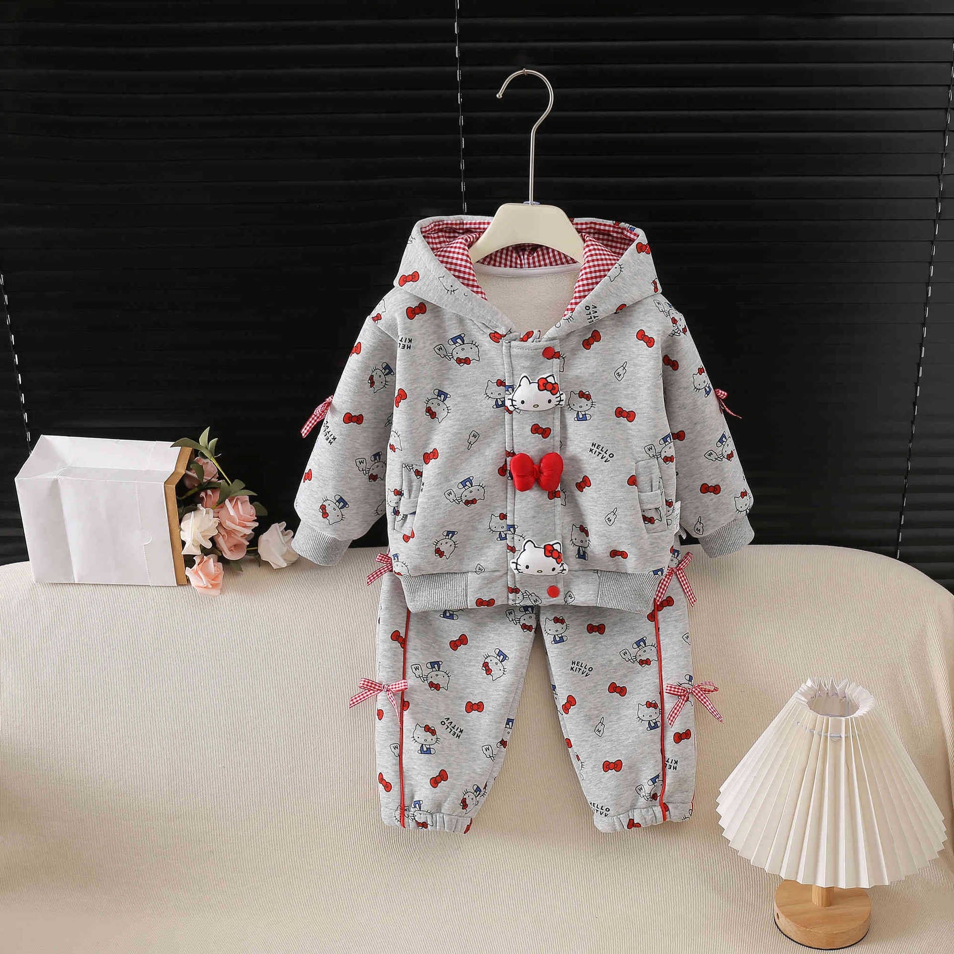 Hello Kitty Thick Loungewear Set for Girls