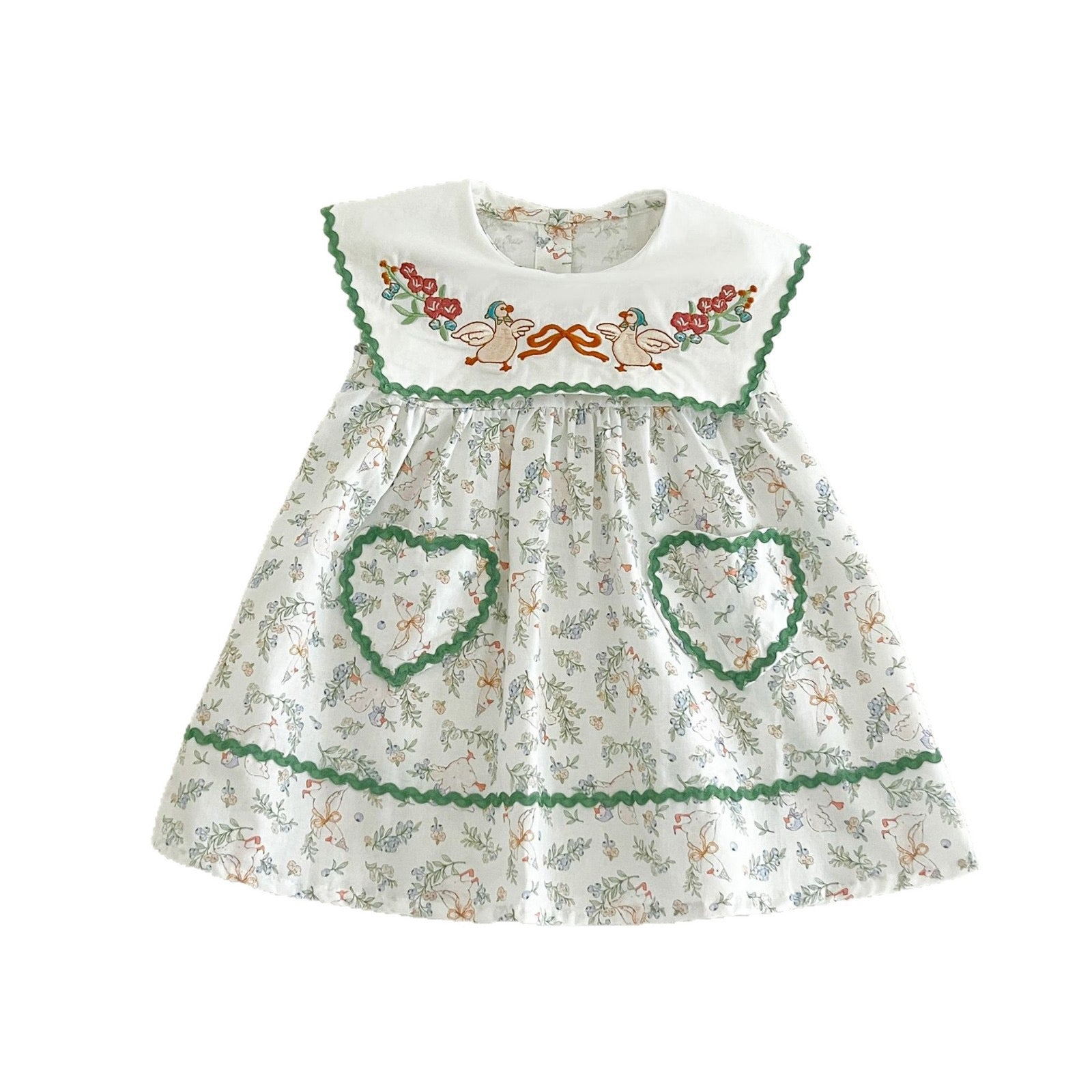Children's Dress Love Ducklings