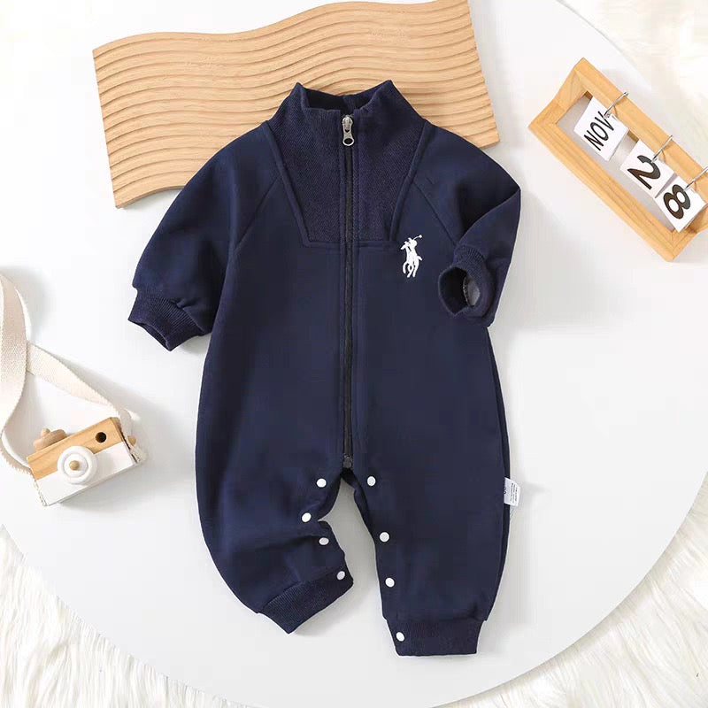 Children's Jumpsuit with Zipper - Polo