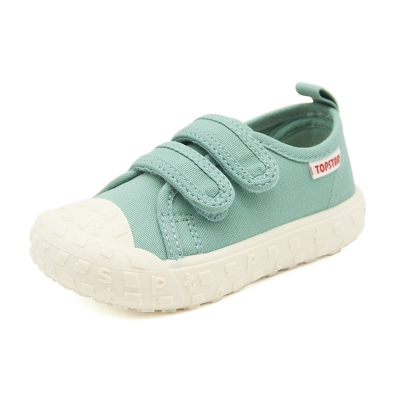 Sneakers per bambini con doppio velcro