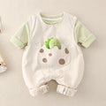 Baby 3D Cute Caterpillar Striped 2-Piece Romper Set