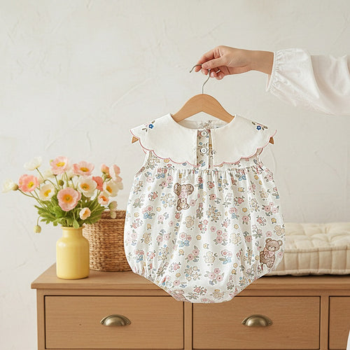 Traje de bebé con diseño de osito de peluche - Delicado