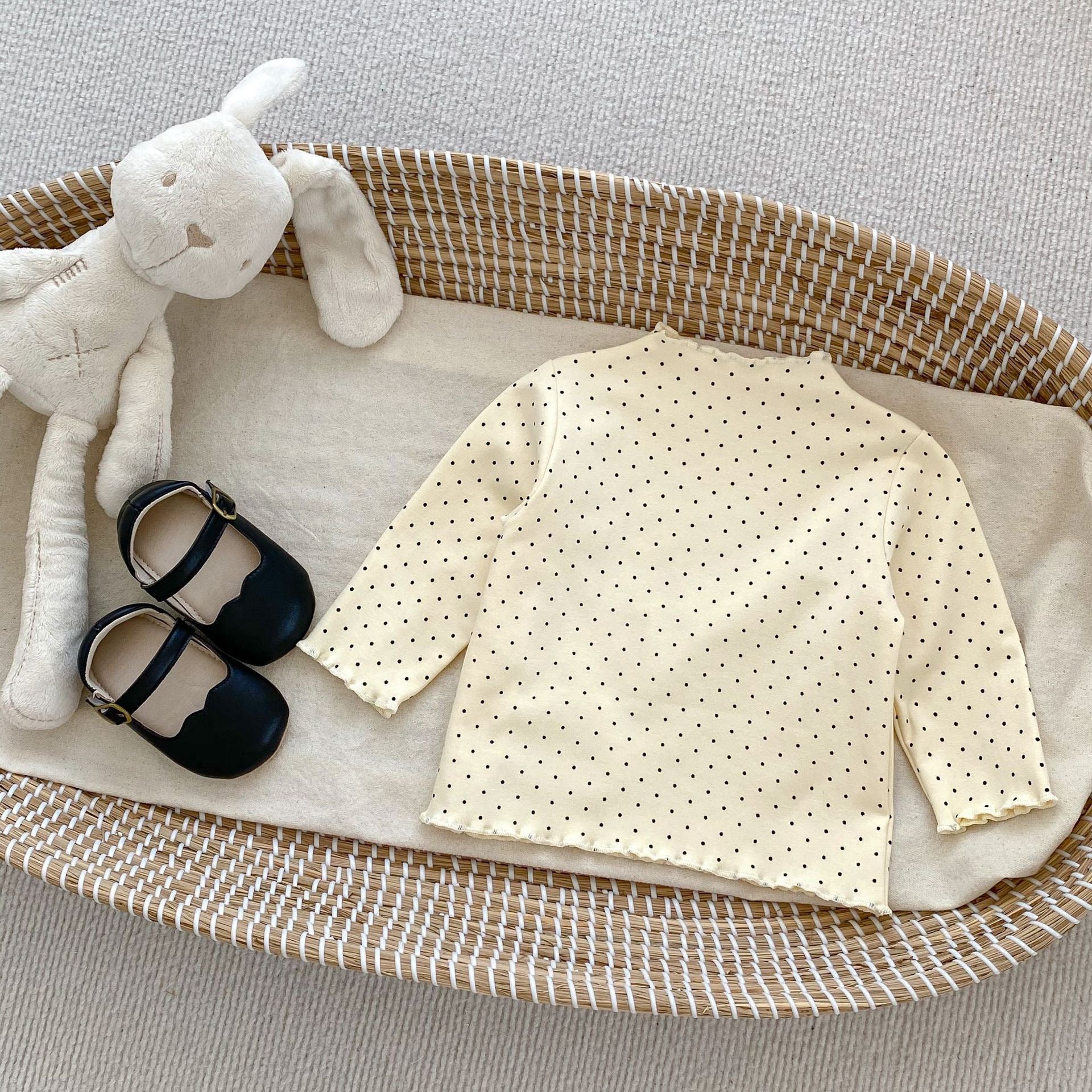 Children's Long-Sleeved Printed Blouse