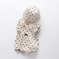 Baby Girl Princess Romper & Hat 2-Piece Set