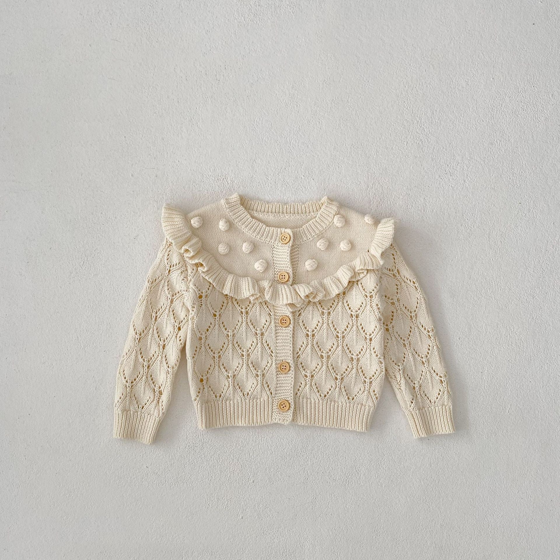 Knitted Cardigan with Buttons