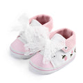 Fiocco in pizzo ricamato per sneakers