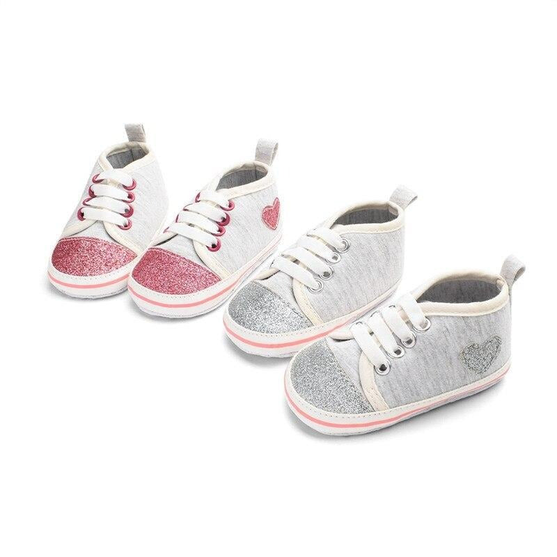 Sneakers Cuori Scintillanti