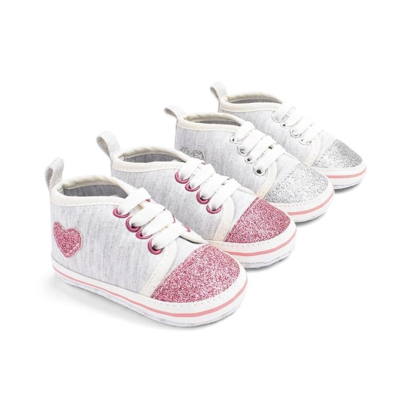 Sneakers Cuori Scintillanti