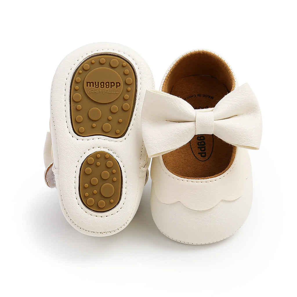 Citgeett 0-18M Baby Infant Girls Flat Shoes Bow Knot