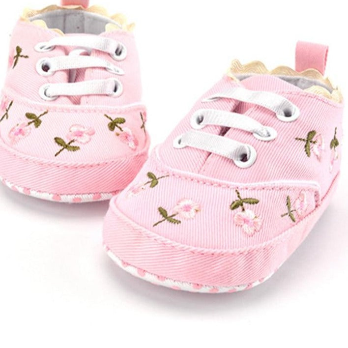 Baby Embroidery Sneakers